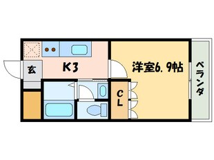 コンフォルトの物件間取画像